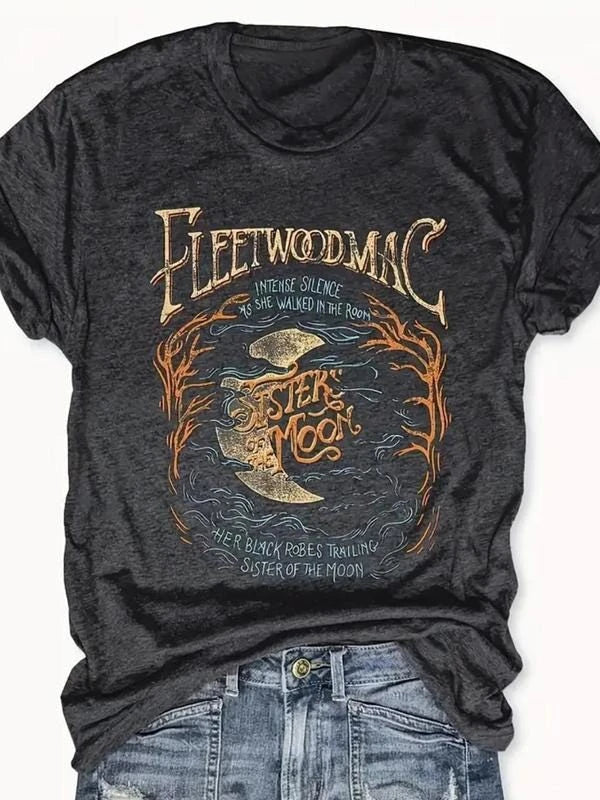Moon Short Sleeve T-Shirt