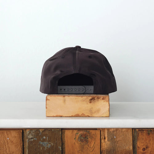 Crappie Patch Satin Snapback
