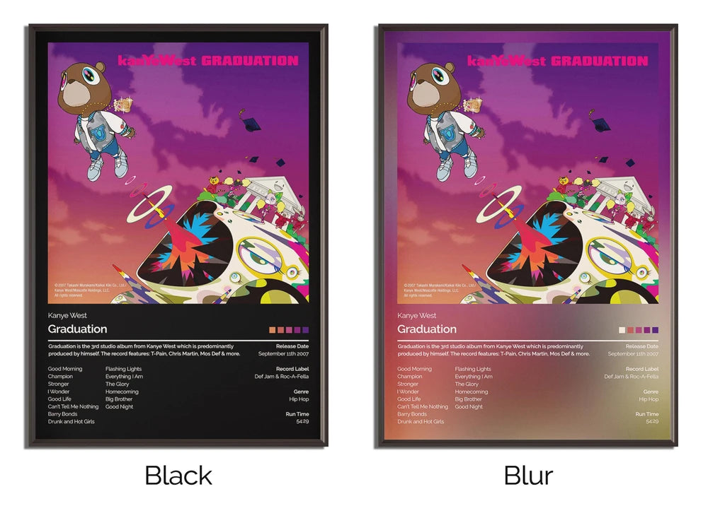 Custom Album Art Trio